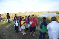group of students outside
